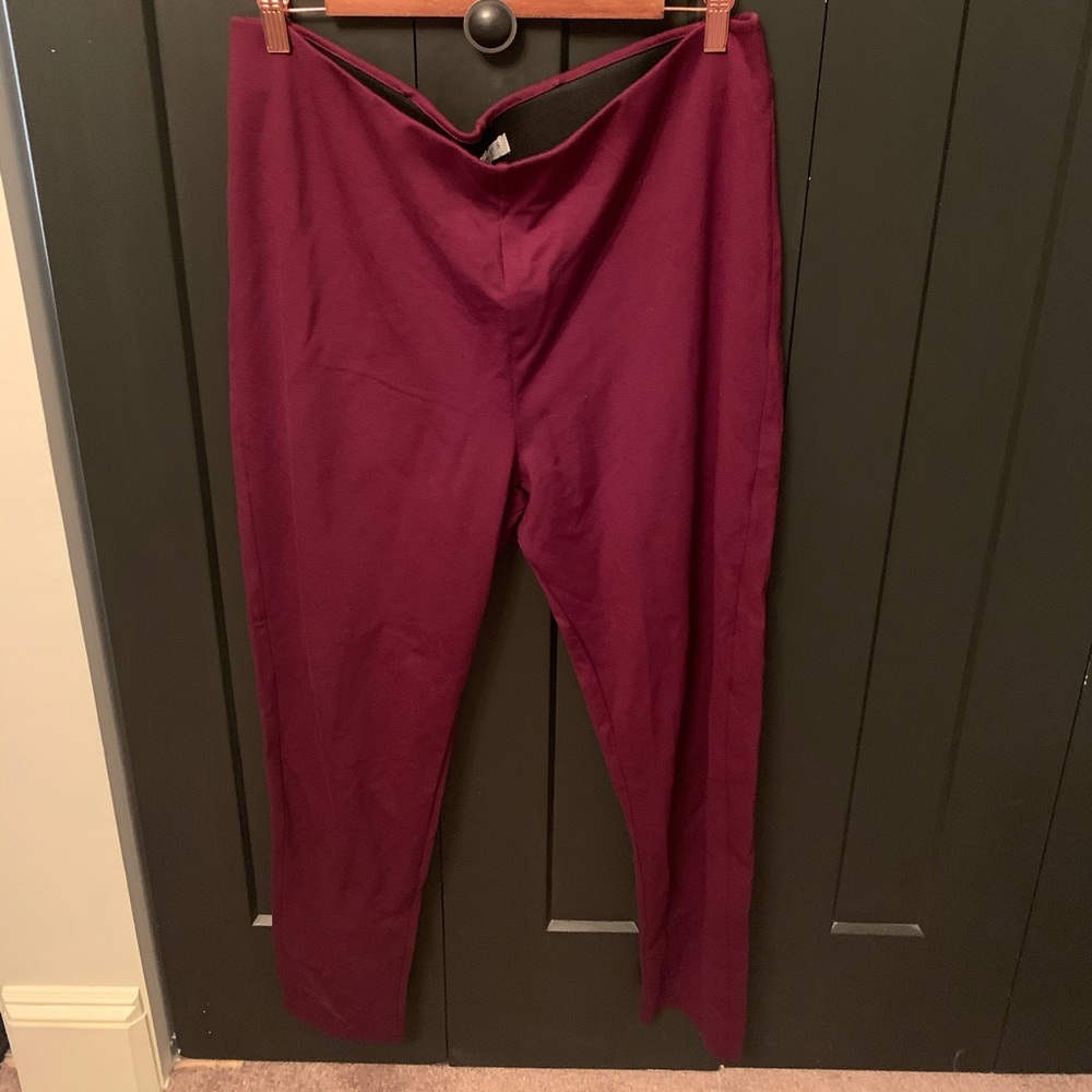 Xl burgundy pants